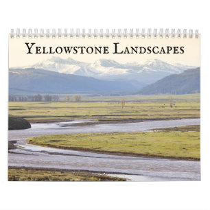 Yellowstone Landschappen Kalender