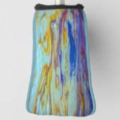 Yellowstone Lava Pool Swirls Putter Golfheadcover (Draai 90)