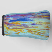 Yellowstone Lava Pool Swirls Putter Golfheadcover (Voorkant)