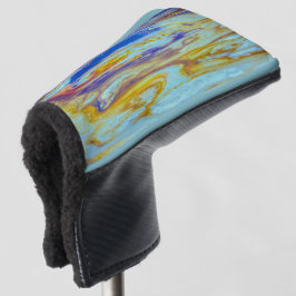 Yellowstone Lava Pool Swirls Putter Golfheadcover