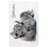 Yellowstone Magnet-Buffalo Magneet (Verticaal)