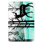 Yellowstone Magnet Deer (Vertical)