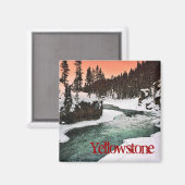 Yellowstone Magnet Magneet (Voorkant / Achterkant)
