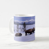 Yellowstone Mok-Bizon Koffiemok (Voorkant links)
