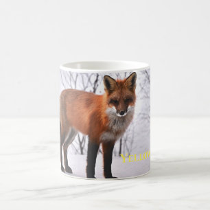 Yellowstone Mok-Red Fox Koffiemok