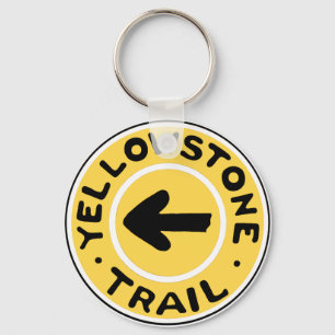 Yellowstone National Auto Trail Sleutelhanger