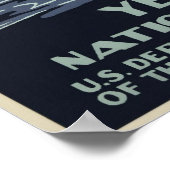 Yellowstone National Park Advertisement Poster (Hoek)