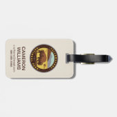 Yellowstone National Park Bagagelabel (Achterkant horizontaal)