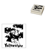 Yellowstone National Park beer Rubberstempel (Gestempeld)