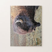 Yellowstone National Park Bison Puzzle (Vertical)