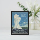 Yellowstone National Park Briefkaart (Staand voorkant)