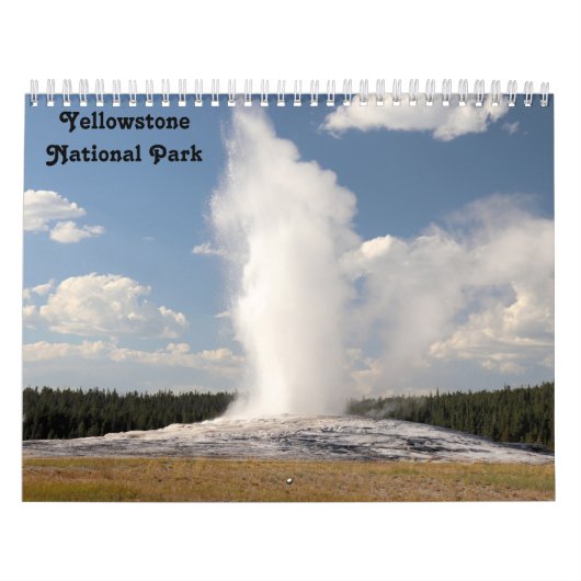 Yellowstone National Park Calendar Kalender (Hoes)