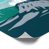 Yellowstone National Park Castle Geyser  Poster (Hoek)