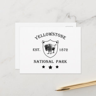 Yellowstone National Park Feestdagenkaart