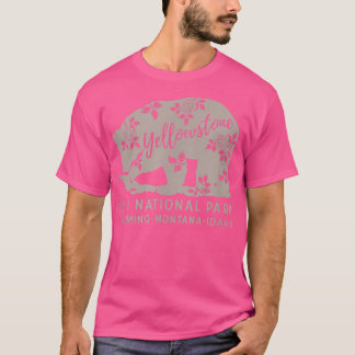 Yellowstone National Park Floral Beer XO4U Origina T-shirt