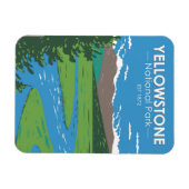 Yellowstone National Park Hayden Valley Magneet (Horizontaal)