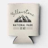 Yellowstone National Park Hiking Camping Blikjeskoeler (Voorkant)