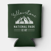 Yellowstone National Park Hiking Camping Blikjeskoeler (Voorkant)