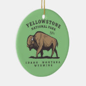 Yellowstone National Park Keramisch Ornament (Rechts)