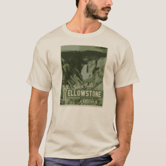 Yellowstone National Park Lower Herfsten Tee Shirt