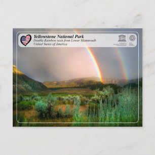 Yellowstone National Park - Mammoth Hot Springs Briefkaart