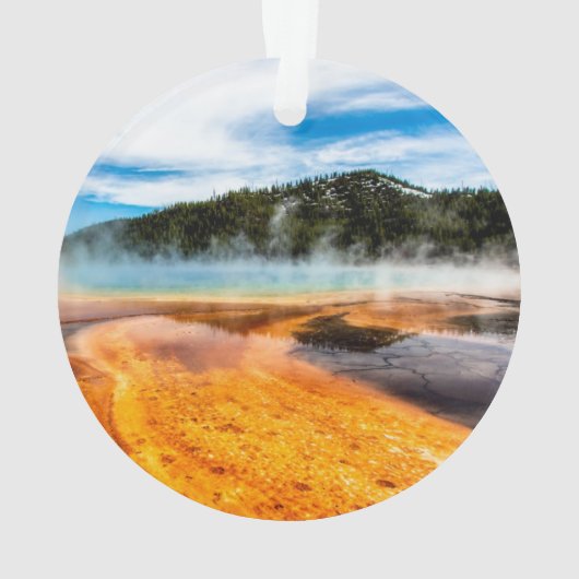 Yellowstone National Park Mountains Natuur Animals Ornament (achterkant)