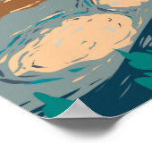 Yellowstone National Park Mud Volcano Poster (Hoek)