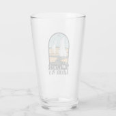 Yellowstone National Park Norris Geyser Basin Glas (Achterkant)