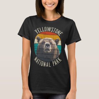 Yellowstone National Park Outfit Grizzly Beer T-shirt