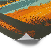 Yellowstone National Park Reizen Poster (Hoek)