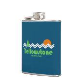 Yellowstone National Park Retro Heupfles (Links)