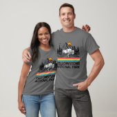 Yellowstone National Park Retro T-shirt (Unisex)