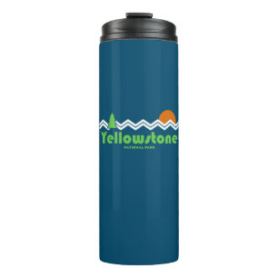 Yellowstone National Park Retro Thermosbeker