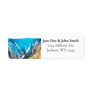 Yellowstone National Park Return Address Labels