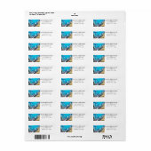 Yellowstone National Park Return Address Labels (Full Sheet)