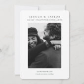 Yellowstone National Park Save the Date Bruiloft Kaart (Achterkant)