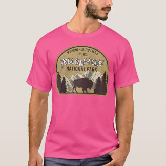 Yellowstone National Park Shirt Camping Wyo