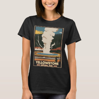 Yellowstone National Park Sticker T-shirt