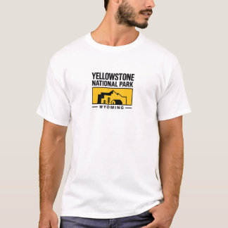 Yellowstone National Park, T-shirt met souvenir