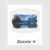 Yellowstone National Park Vinyl Sticker (Vel)