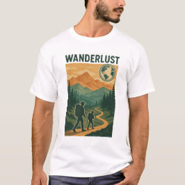 Yellowstone National Park - Wanderlust wandelen T-shirt