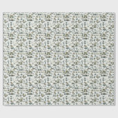 Yellowstone National Park Wildlife Pattern Cadeaupapier (Vlak)