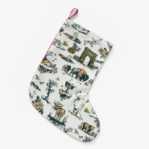Yellowstone National Park Wildlife Pattern Kleine Kerstsok