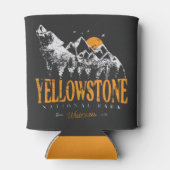 Yellowstone National Park Wolf Mountains  Blikjeskoeler (Achterkant)