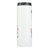 Yellowstone National Park Wolf Mountains  Thermosbeker (Achterkant)