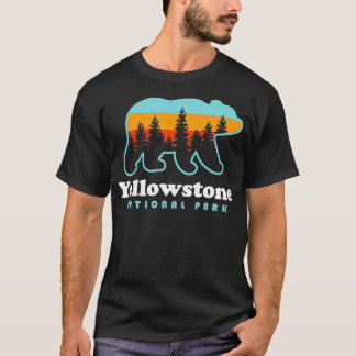 Yellowstone National Park Wyoming Beer Mannen Vrou T-shirt