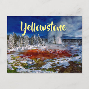 Yellowstone National Park Wyoming Briefkaart
