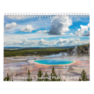 Yellowstone National Park-Wyoming Kalender
