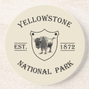 Yellowstone National Park Zandsteen Onderzetter