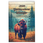Yellowstone Natuurkalender Kalender (Hoes)